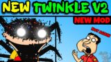 Friday Night Funkin' VS Darkness Takeover New Twinkle Remix 2.0 Fanmade | Family Guy (FNF/Pibby/New)