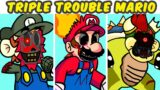 Friday Night Funkin' VS New Triple Trouble Mario.EXE (FNF MOD/Cover) (Sonic.EXE)