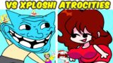 Friday Night Funkin' VS Xploshi Atrocities FULL WEEK (FNF MOD/Animation) (Gumball, Spongebob, Pooh)