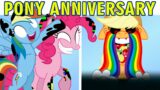 My Little Pony 1 Year Anniversary VS Friday Night Funkin + Darkness is Magic Censured (FNF MOD)