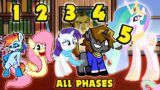 My Little Pony ALL PHASES | Friday Night Funkin' VS My Little Pony (FNF MLP Mod)
