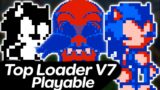 New Top Loader V7 Playable – Vs Sonic.exe ReRun | Friday Night Funkin'