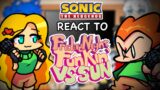 Sonic Characters React To Friday Night Funkin VS SUN // Pico’s Fangirl // GCRV // FULL WEEK