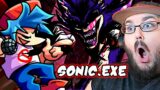 VS Sonic.exe WITH LYRICS | MEGA COLLECTION (Part 1) Friday Night Funkin' VS Sonic.exe REACTION!!!