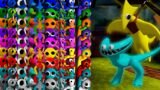 YELLOW & CYAN together VS All Rainbow Friends All Colors | Friday Night Funkin Mod Roblox