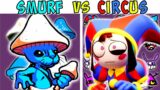 FNF Character Test | Gameplay VS My Playground | ALL Smurf VS Amazing Digital Circus Test
