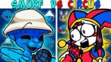 FNF Character Test | Gameplay VS My Playground | ALL Smurf Cat vs Amazing Digital Circus