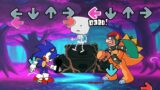 Epic battle FNF (Friday Night Funkin) Sonic and Browser (Mario)