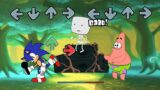 Epic battle FNF (Friday Night Funkin) Sonic and Patrick Star (Sponge Bob)