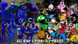 FNF All BLUE Rainbow Friends Chapter 2 Vs Pibby ALL PHASES x Friends To Your End (Cyan Yellow Join)