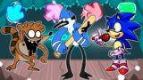 FNF Character Test | Gameplay VS Playground | Pibby Mordecai, Sonic | FNF Mods