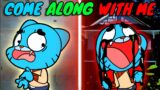 FNF GUMBALL AND PIBBY GUMBALL COME ALONG WITH ME COVER #gumball #pibby