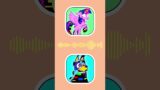 FNF Guess Character's VOICE Pibby Twilight Sparkle OR Bluey Corrupted? #Shorts
