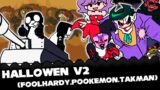FNF | Halloween Mod V2 – New Content (FoolHardy,Pookemon,Spooky Month,Takman) | Mods/Hard/Gameplay |