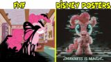 FNF My Little Pony in DISNEY POSTERS | MLP: Darkness is Magic | Pibby in My Little Pony