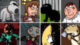 FNF Vs Darkness Takeover (Pibby Family Guy) NEWEST Mods | Peter, Brian, Stewie, Vinny, Lois etc
