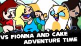 FNF | Vs Fionna And Cake – Adventure Time + Gamer  Over | Mods/Hard/Gameplay |