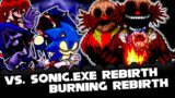 FNF | Vs. Sonic.EXE Rebirth – ALL THE SONGS RETAKE | Mods/Hard/Gameplay |