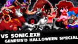 FNF | Vs Sonic.Exe GENESIS'D – Halloween Special All Part | Mods/Hard/Gameplay |
