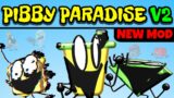 Friday Night Funkin' New VS Pibby Object Paradise Corrupted V2 + Cutscenes | Not BFDI (FNF/Pibby)