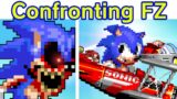 Friday Night Funkin' Sonic.EXE: Confronting Yourself [Final Zone] Sonic Good & Bad Ending (FNF Mod)