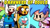 Friday Night Funkin' VS Darkness Of Souls | Glitched Finn, Jake & Gumball Corrpted (FNF MOD/Pibby)