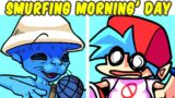 Friday Night Funkin' VS Smurf Cat – Smurfing Morning' Day (FNF MOD) (The Smurfs)