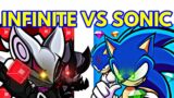 Friday Night Funkin' VS Sonic Forces Infinite / Sonic (FNF Mod/Hard/Gameplay + Cutscene)