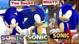 Modern Sonic & Adventure Sonic Roast Forces Sonic (Friday Night Funkin)