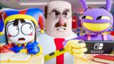 POMNI & JAX at School?! The Amazing Digital Circus Animation