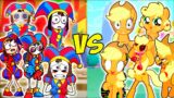 Pomni VS Applejack ALL PHASES | Friday Night Funkin' vs The Amazing Digital Circus