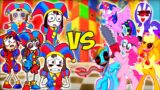 Pomni VS My Little Pony ALL PHASES | Friday Night Funkin' vs The Amazing Digital Circus