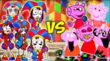 Pomni VS Peppa Pig ALL PHASES | Friday Night Funkin' vs The Amazing Digital Circus