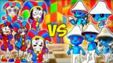 Pomni VS Smurf Cat ALL PHASES | Friday Night Funkin' vs The Amazing Digital Circus