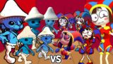 Pomni VS Smurf Cat – Friday Night Funkin' (The Amazing Digital Circus)