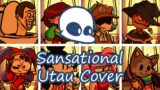 Sansational but Every Turn a Different Character Sings (FNF Sansational Everyone) – [UTAU Cover]