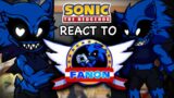Sonic Characters react to Friday Night Funkin VS FANON V1.5 // Horrors UNKNOWN // GCRV