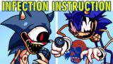 Sonic Infection Instruction VS Friday Night Funkin + NES Unfinished Demo & Cutscenes (FNF MOD)