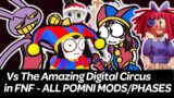 Vs The Amazing Digital Circus in FNF – All Pomni mods phases with bonus | Friday Night Funkin'