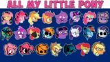 FNF Character Test | Gameplay VS My Playground | ALL My Little Pony Test