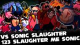 FNF | 123 Slaughter Me Sonic V1 – FULL WEEK! – Vs Sonic Slaughter | Mods/Hard/Gameplay |