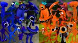 FNF All BLUE Characters Vs All ORANGE Rainbow Friends Chapter 2 – Friday Night Funkin' Roblox MOD