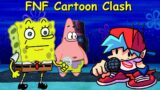 FNF: Cartoon Clash (VS SpongeBob) Full Week Demo  [FNF Mod/HARD]