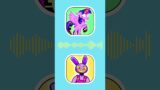 FNF Guess Character's VOICE The Amazing Digital Circus Jax OR Twilight Sparkle? #Shorts