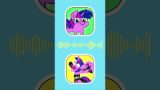 FNF Guess Character's VOICE Twilight Sparkle Pibby OR Twiggie? #Shorts