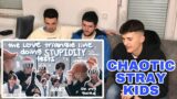 FNF Reacts to A Chaotic Line of Stray Kids | STRAY KIDS REACTION