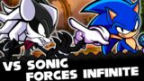 FNF | VS Sonic Forces Infinite – Cutscene + GameOver | Mods/Hard/Gameplay |