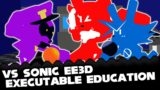 FNF | Vs Sonic EE3D – Executable Education 3D | Mods/Hard/Gameplay |