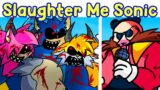 Friday Night Funkin': 123 Slaughter Me Sonic (Eggman VS Sonic, Amy, Tails) | FNF Mod x SMS