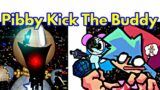 Friday Night Funkin' New Pibby Kick The Buddy | BF Vs Kick (FNF/Mod/Pibby + Gameplay)